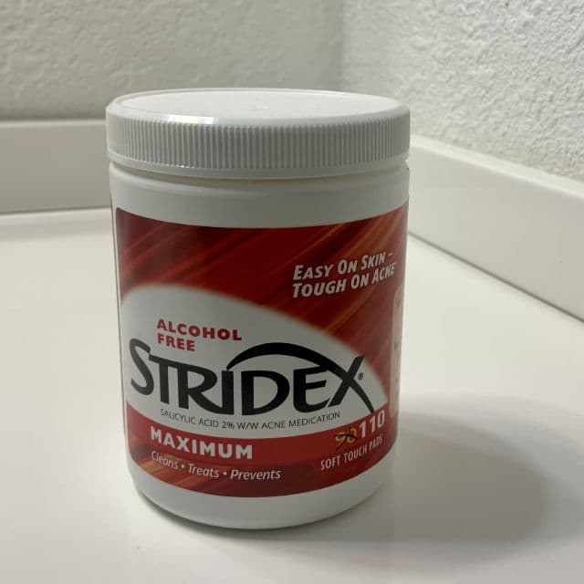 Stridex Daily Care Acne Pads with Salicylic Acid, Maximum Strength review photo by abc1111