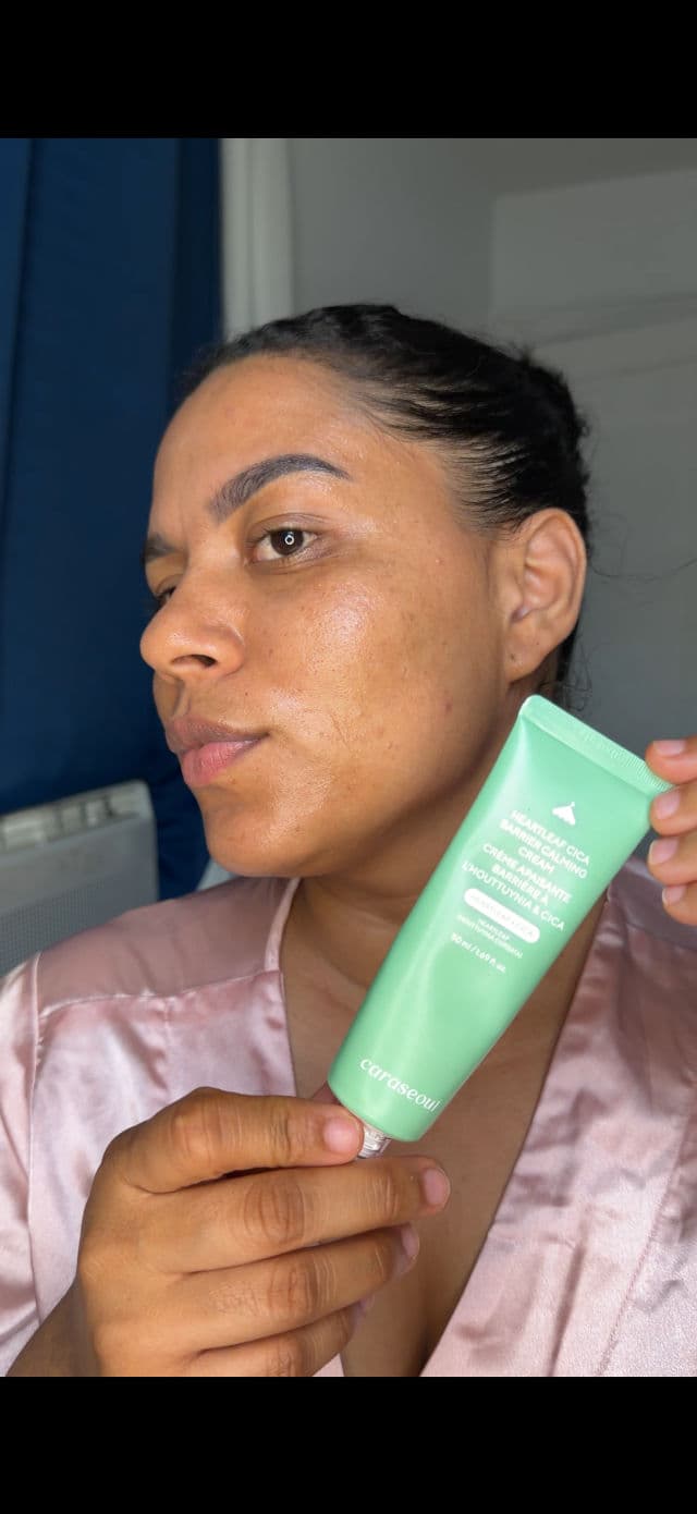 Caraseoul Heartleaf Cica Barrier Calming Cream review photo by St3phani3Rosado