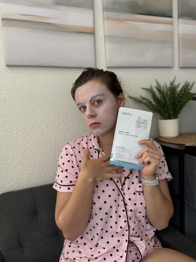 SAM'U Galacto Pore Deep Clean 2Step Mask review photo by oksanaP