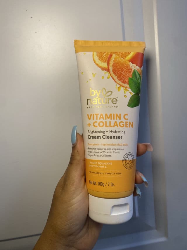 By Nature Vitamin C + Collagen Cream Cleanser review photo by Yujeiry17