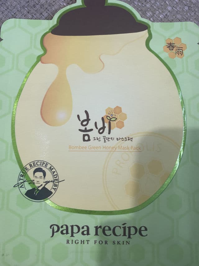 PAPA RECIPE Bombee Green Honey Mask Pack review photo by aeriellle