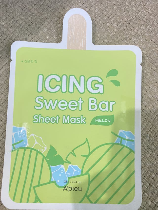 A'pieu Icing Sweet Bar Sheet Mask Melon review photo by aeriellle