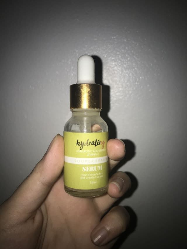 Sooper Beaute Hydrating Hyaluronic Acid Serum + Vitamin C review photo by aevy