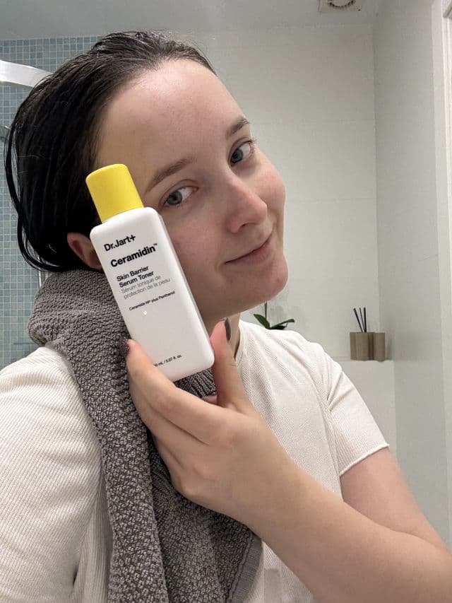 Dr. Jart+ Ceramidin Skin Barrier Serum Toner review photo by createdbykatia