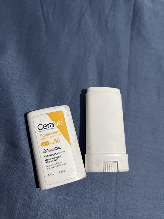CeraVe Sunscreen Stick Broad Spectrum SPF 50 review photo by Dayi