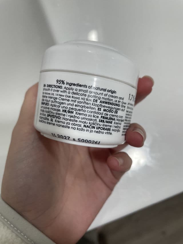 Cucumber Face Cream product review