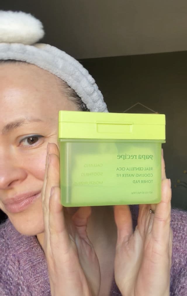 PAPA RECIPE Real Centella Cica Cooling Water Fit Toner Pad review photo by karinasay