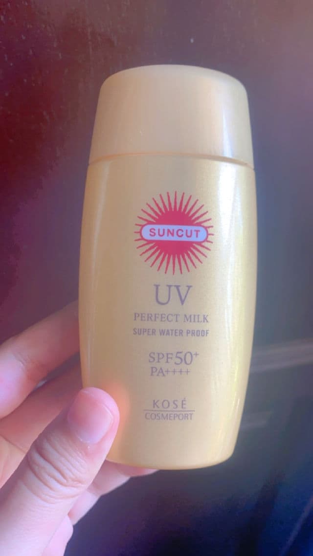 Kose Suncut Perfect UV Milk SPF50+ PA++++ review photo by aimeeeeeo