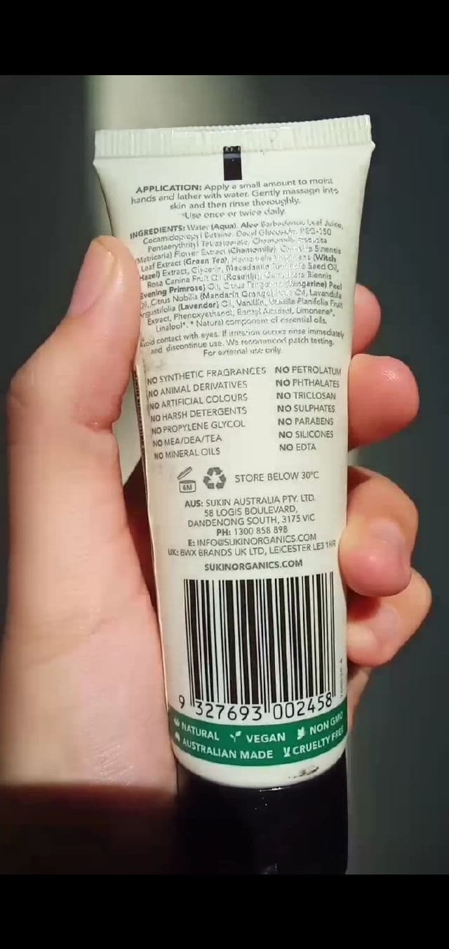 Sukin Foaming Facial Cleanser review photo by ainanfdl