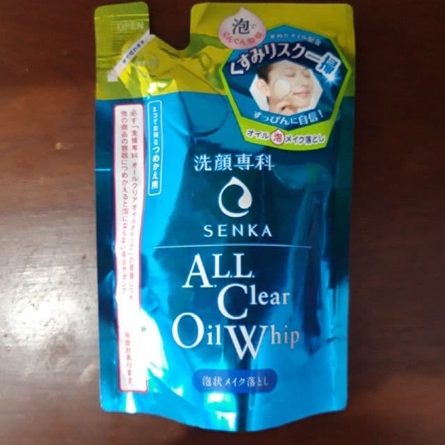 Senka All Clear Oil Whip review photo by aisyaaaku