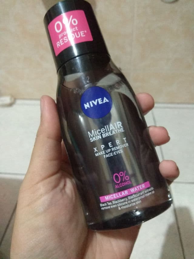 Nivea Micellair Professional Micellar Eye Make-Up Remover review photo by aisyahsky