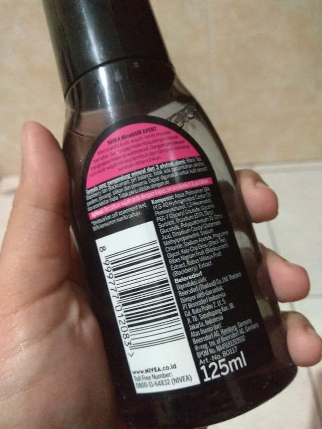 Nivea Micellair Professional Micellar Eye Make-Up Remover review photo by aisyahsky