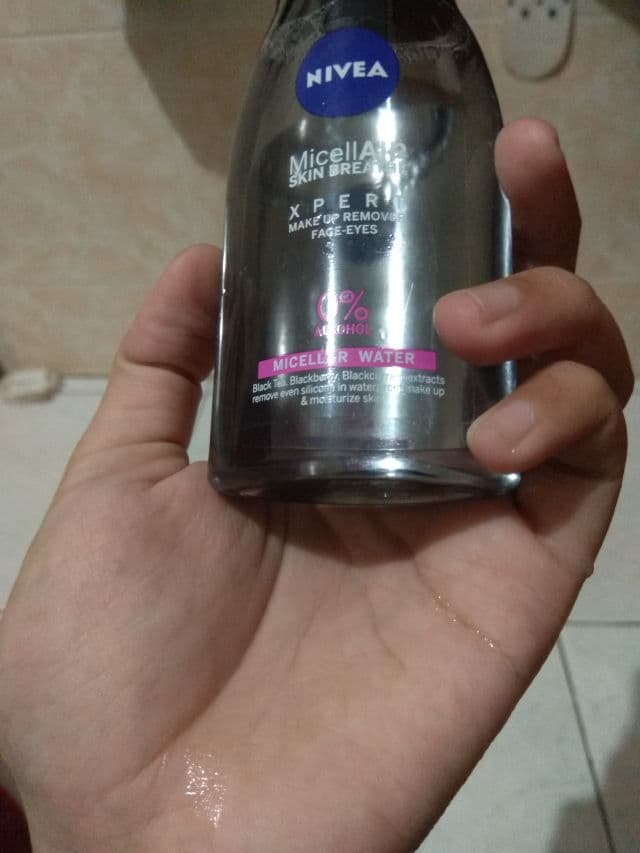 Nivea Micellair Professional Micellar Eye Make-Up Remover review photo by aisyahsky