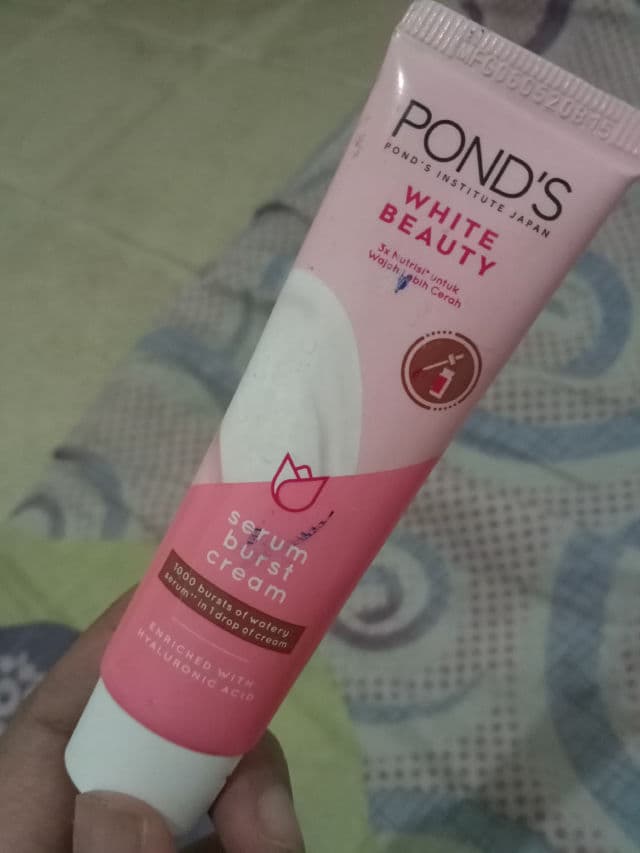 Pond's White Beauty Serum Burst Cream review photo by ajengrachma