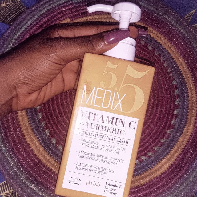 Medix 5.5 Vitamin C + Turmeric Firming + Brightening Cream review photo by akwaugo