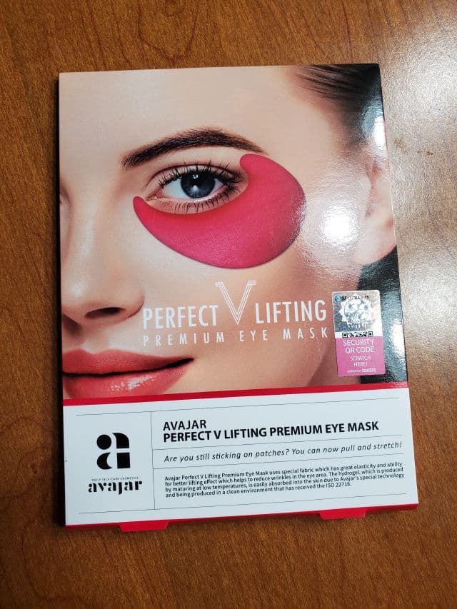 Avajar Perfect V Lifting Premium Eye Mask review photo by alena07112