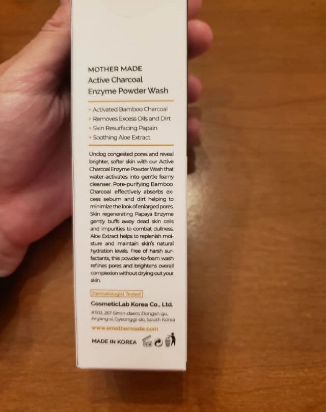 Mother Made Active Charcoal Enzyme Powder Wash review photo by alena07112