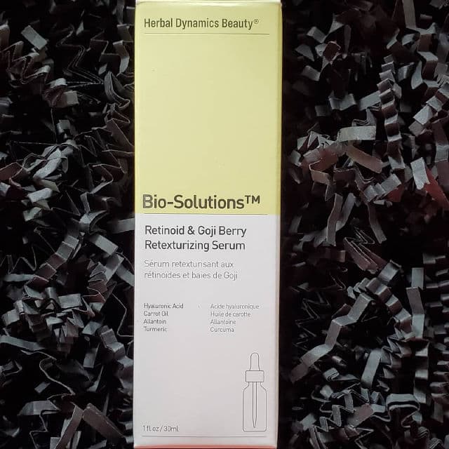 Herbal Dynamics Beauty Bio-Solutions™ Retinoid & Goji Berry Retexturizing Serum review photo by alena07112