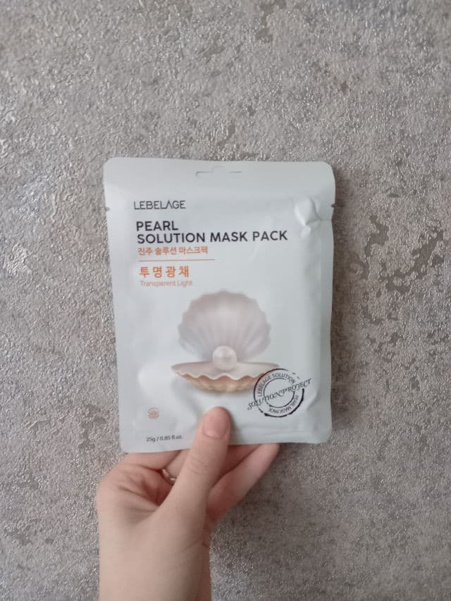 LEBELAGE Pearl Solution Mask Pack review photo by alinavovkoboi