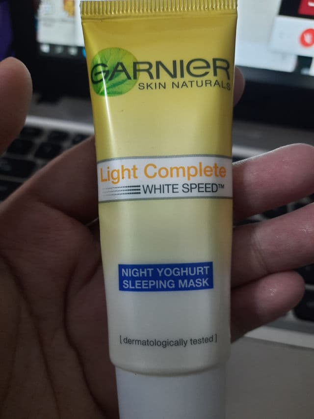 Garnier Light Complete White Speed Yoghurt Sleeping Mask review photo by alinp