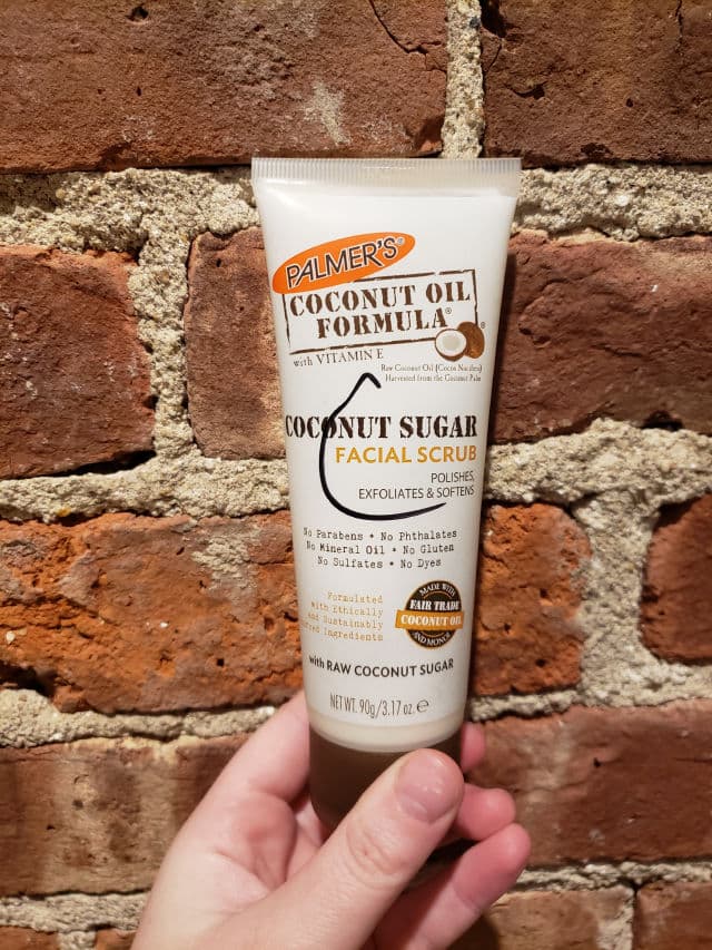 Palmer's Coconut Oil Formula Coconut Sugar Facial Scrub review photo by aloozer
