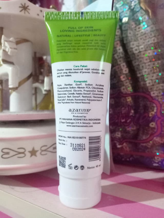 Azarine Oil Free Brightening Daily Moisturizer review photo by alyakk