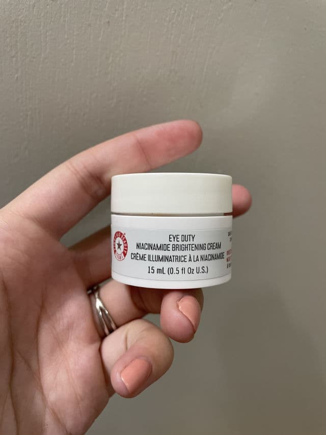 First Aid Beauty Eye Duty Niacinamide Brightening Eye Cream review photo by alycia