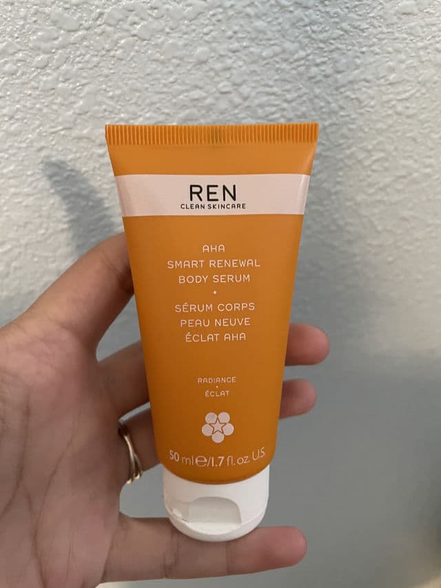 Ren AHA Smart Renewal Body Serum review photo by alycia