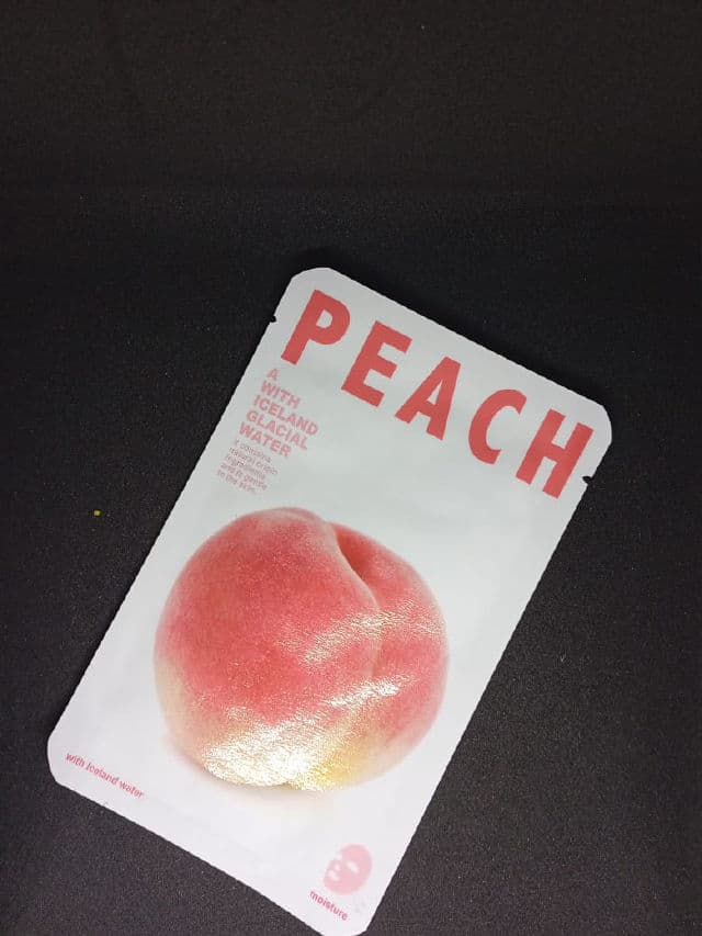 Mishe Peach with Iceland Glacial Water Moisture Face Mask review photo by ameliaoktarija