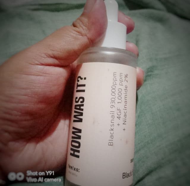 Feelxo How Was It? Black Snail review photo by ameliaoktarija