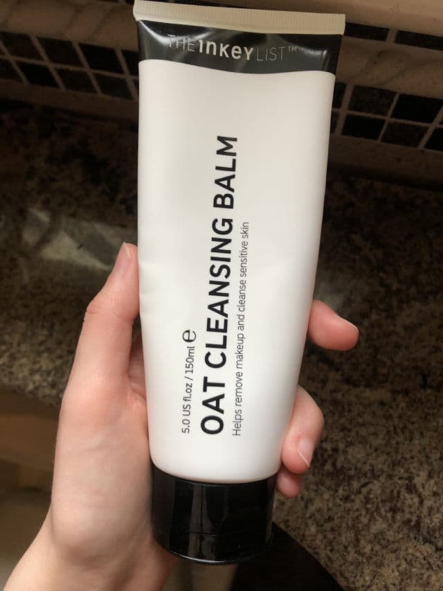 The Inkey List Oat Cleansing Balm review photo by amg3268