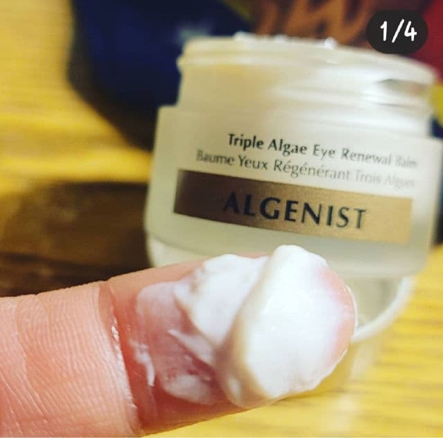 Algenist Triple Algae Eye Renewal Balm review photo by amhyreviews