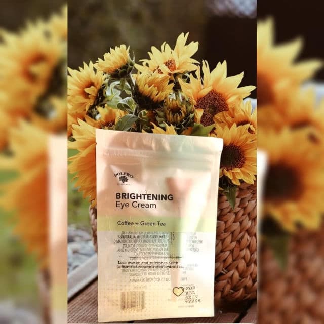 Bolero Beverly Hills Brightening Eye Cream Coffee + Green Tea review photo by amhyreviews