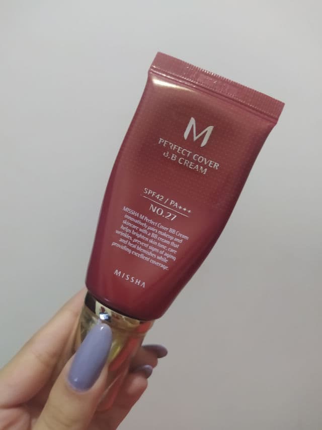 MISSHA M Perfect Cover BB Cream SPF42 PA+++ review photo by anaclaramol