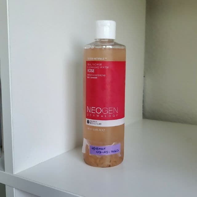 NEOGEN Dermalogy Real Flower Cleansing Water Rose review photo by anamishublog