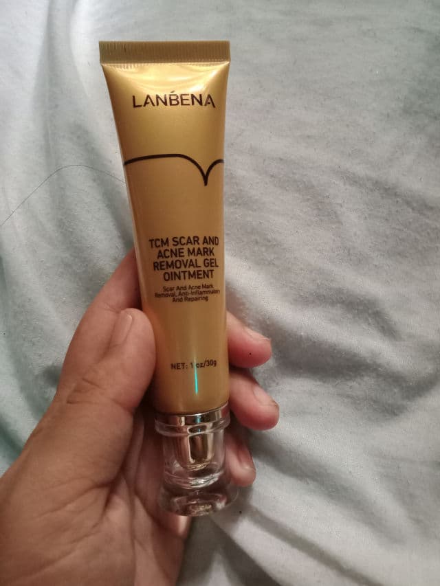 Lanbena TCM Scar and Acne Mark Removal Gel Ointment review photo by andygalaxyy
