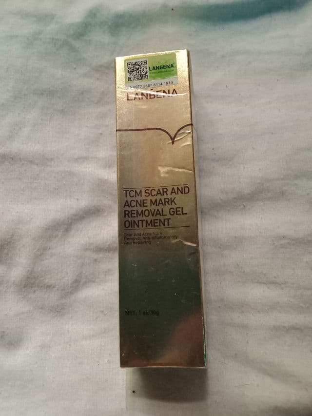 Lanbena TCM Scar and Acne Mark Removal Gel Ointment review photo by andygalaxyy
