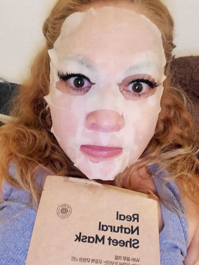 Varuza Real Natural Sheet Mask With Blue Ampoule review photo by aneliberdeja