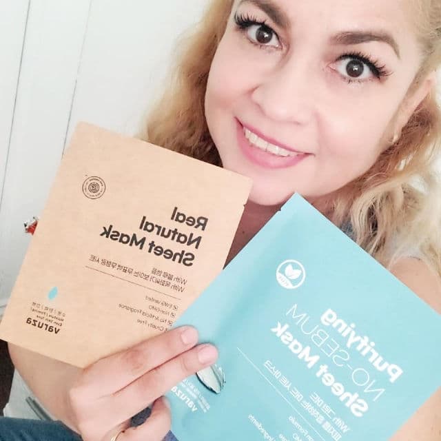 Varuza Real Natural Sheet Mask With Blue Ampoule review photo by aneliberdeja