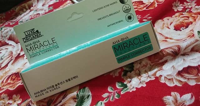 Miracle Solutions Pimple Corrector product review
