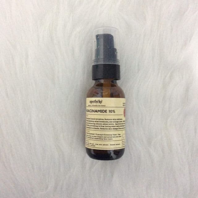 Apotheke Science Niacinamide 10% review photo by angegege