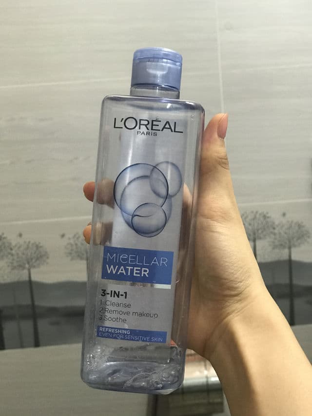 L'Oreal Paris Micellar Water 3 in 1 Refreshing review photo by anhngoc