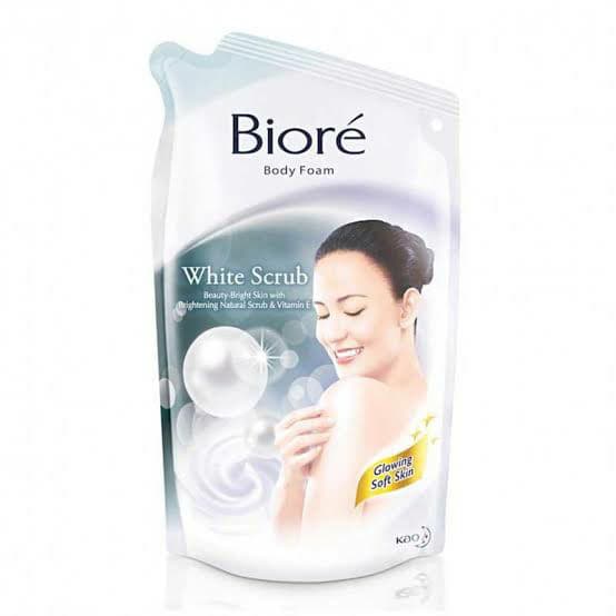 Biore Body Foam White Scrub review photo by anisyela