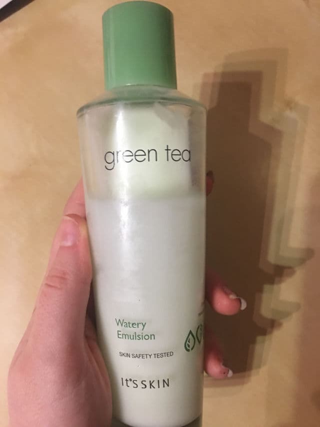 IT'S SKIN Green Tea Watery Emulsion review photo by annaya