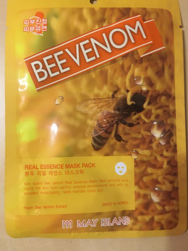 MAY ISLAND Bee Venom Real Essence Mask Sheet review photo by annaya