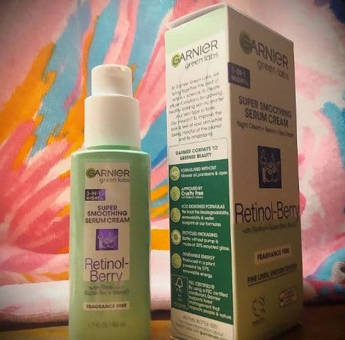 Garnier Green Labs Retinol-Berry Super Smoothing 3 in 1 Serum Cream review photo by annl1985