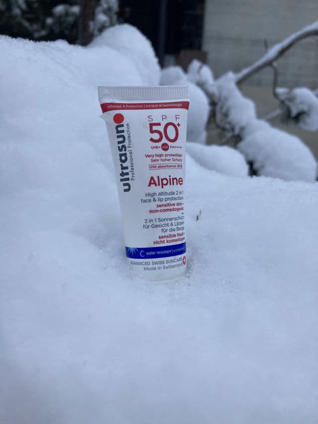 Ultrasun Alpine SPF50+ review photo by anook