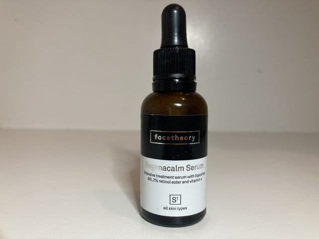 facetheory Regenacalm 2% Retinol and Vitamin C Serum review photo by anook
