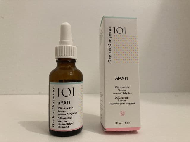 Geek & Gorgeous 101 APAD 20% Azelaic Acid Derivative Serum review photo by anook