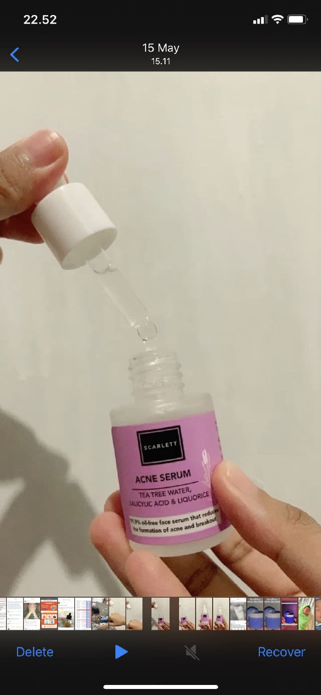 Scarlett Whitening Acne Serum review photo by aprianiamr